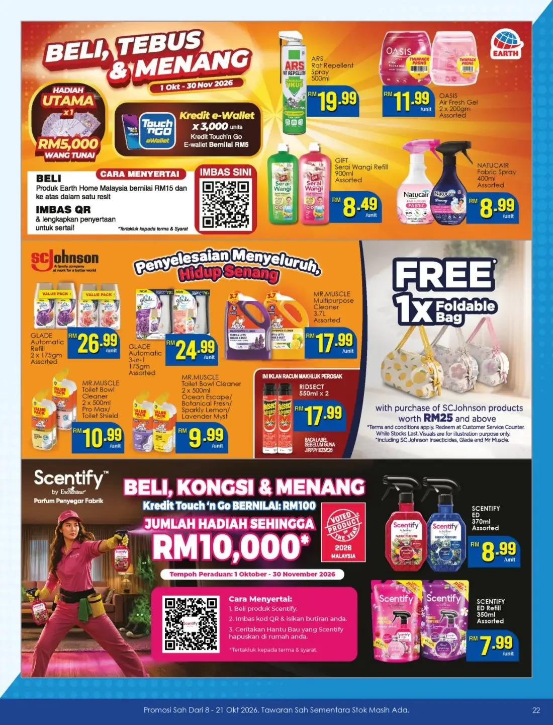 Promosi Ahli Infinite | TF Value-Mart Catalog page 22