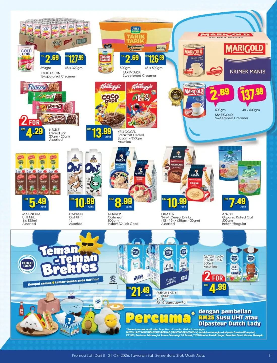 Promosi Ahli Infinite | TF Value-Mart Catalog page 9