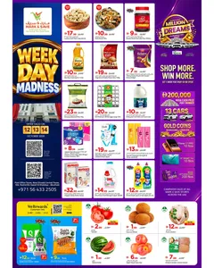 Weekday Madness | Mark & Save Khalidiya Offers flyer cover