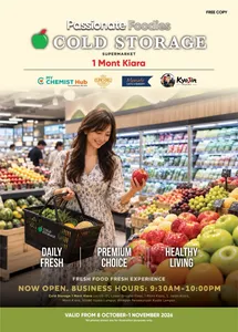 Passionate Foodies Promotion | Cold Storage 1 Mont Kiara flyer cover