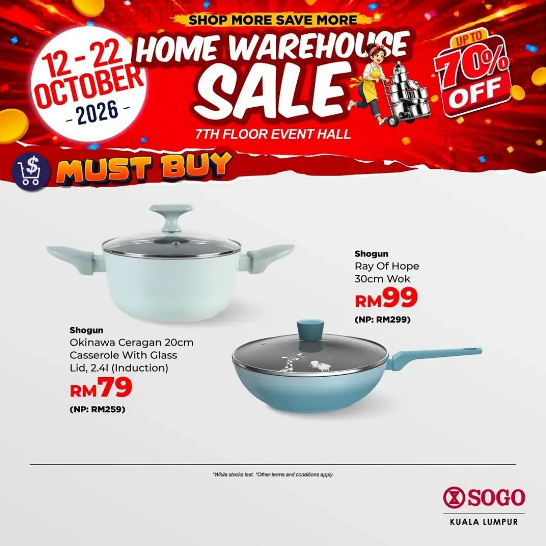 Home Warehouse Sale | SOGO Kuala Lumpur page 3