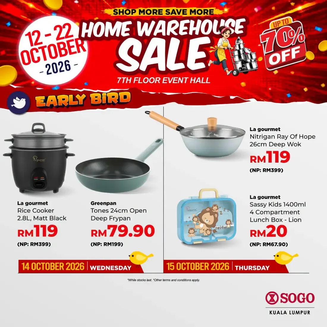 Home Warehouse Sale | SOGO Kuala Lumpur page 8