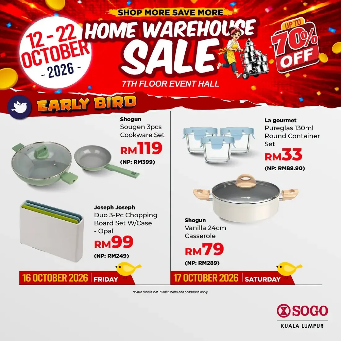 Home Warehouse Sale | SOGO Kuala Lumpur page 9