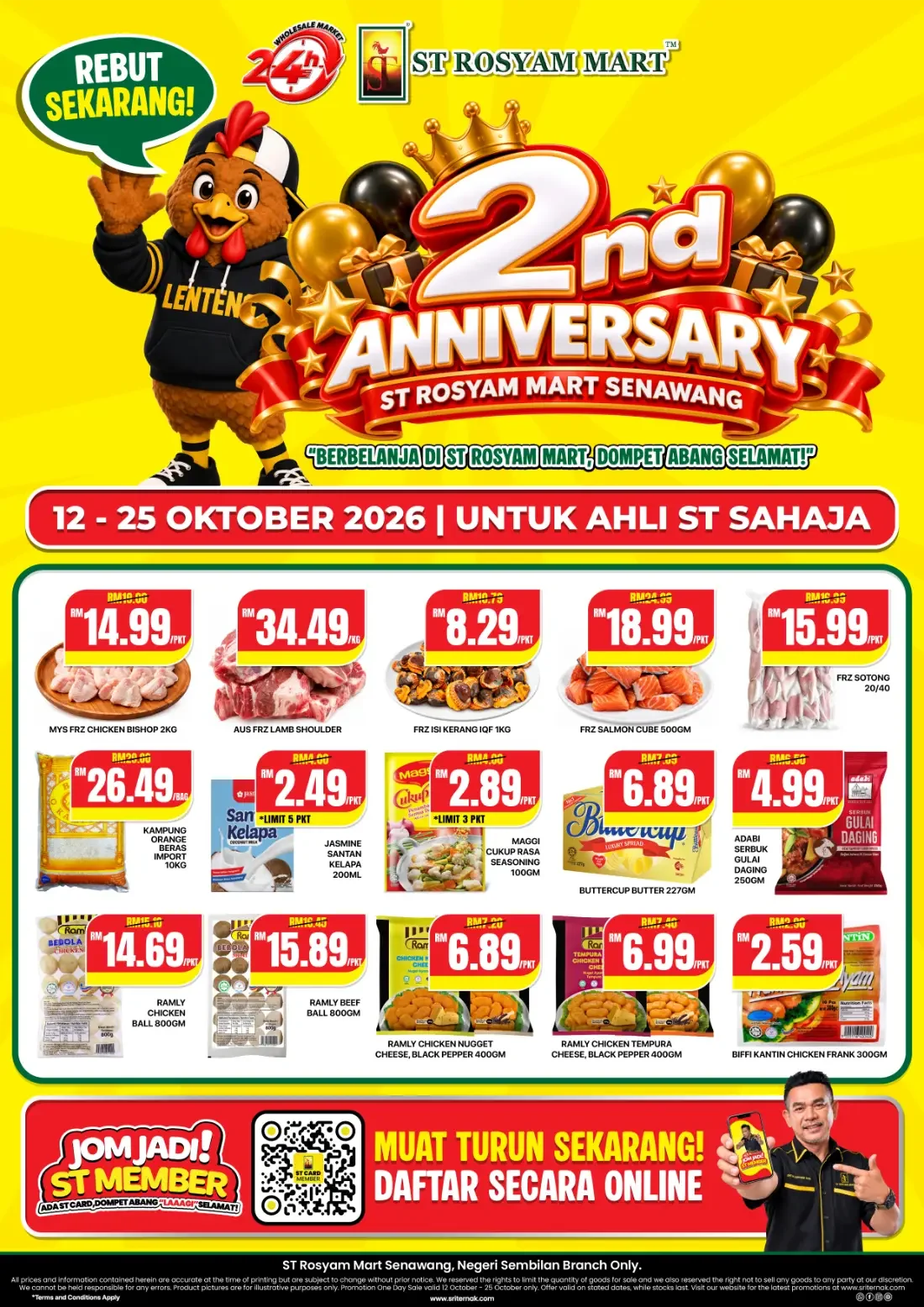 2nd Anniversary Deals | ST Rosyam Mart Senawang page 3