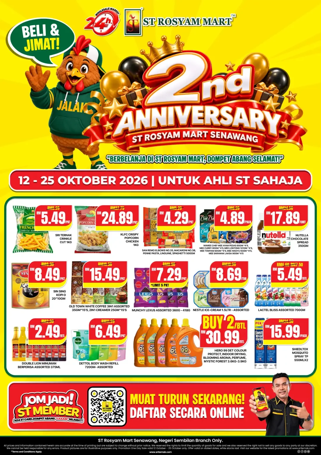 2nd Anniversary Deals | ST Rosyam Mart Senawang page 4