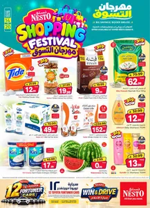 Shopping Festival Deals at Nesto Sanaya flyer cover