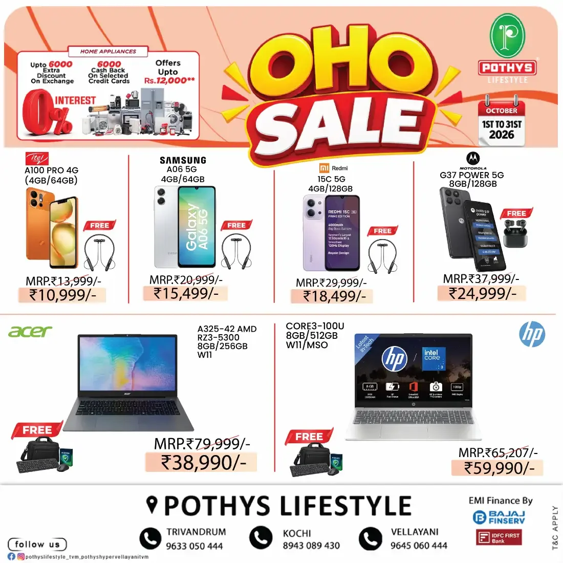 OHO Sale | Pothys Lifestyle Offers page 1