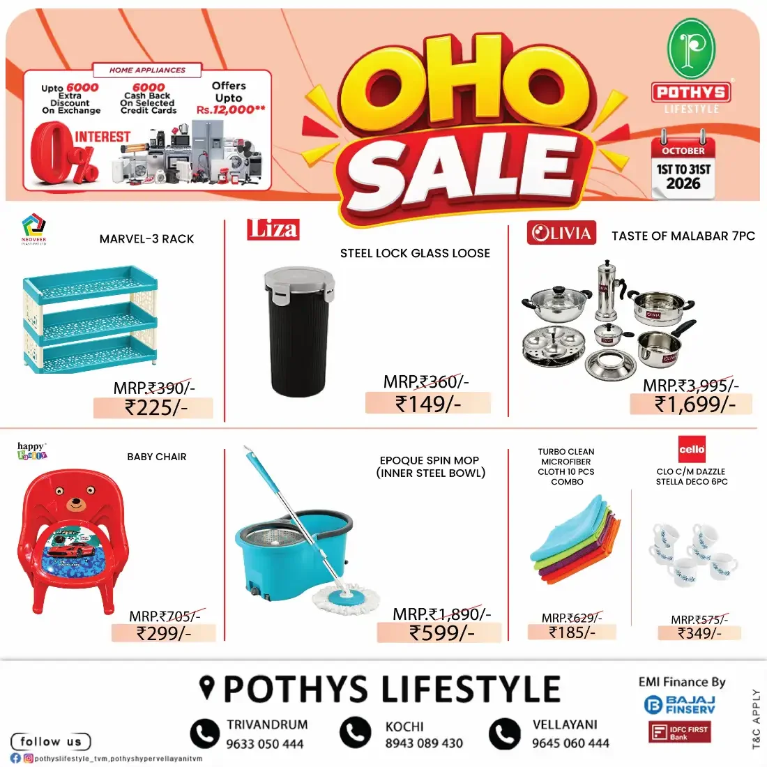 OHO Sale | Pothys Lifestyle Offers page 11