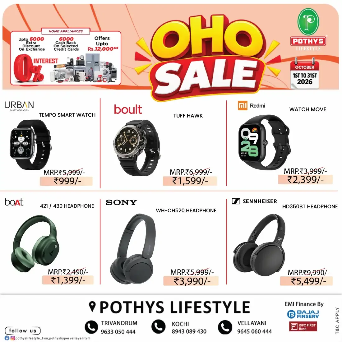 OHO Sale | Pothys Lifestyle Offers page 2