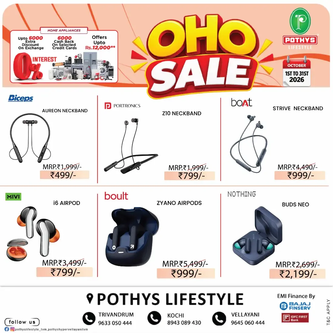 OHO Sale | Pothys Lifestyle Offers page 3