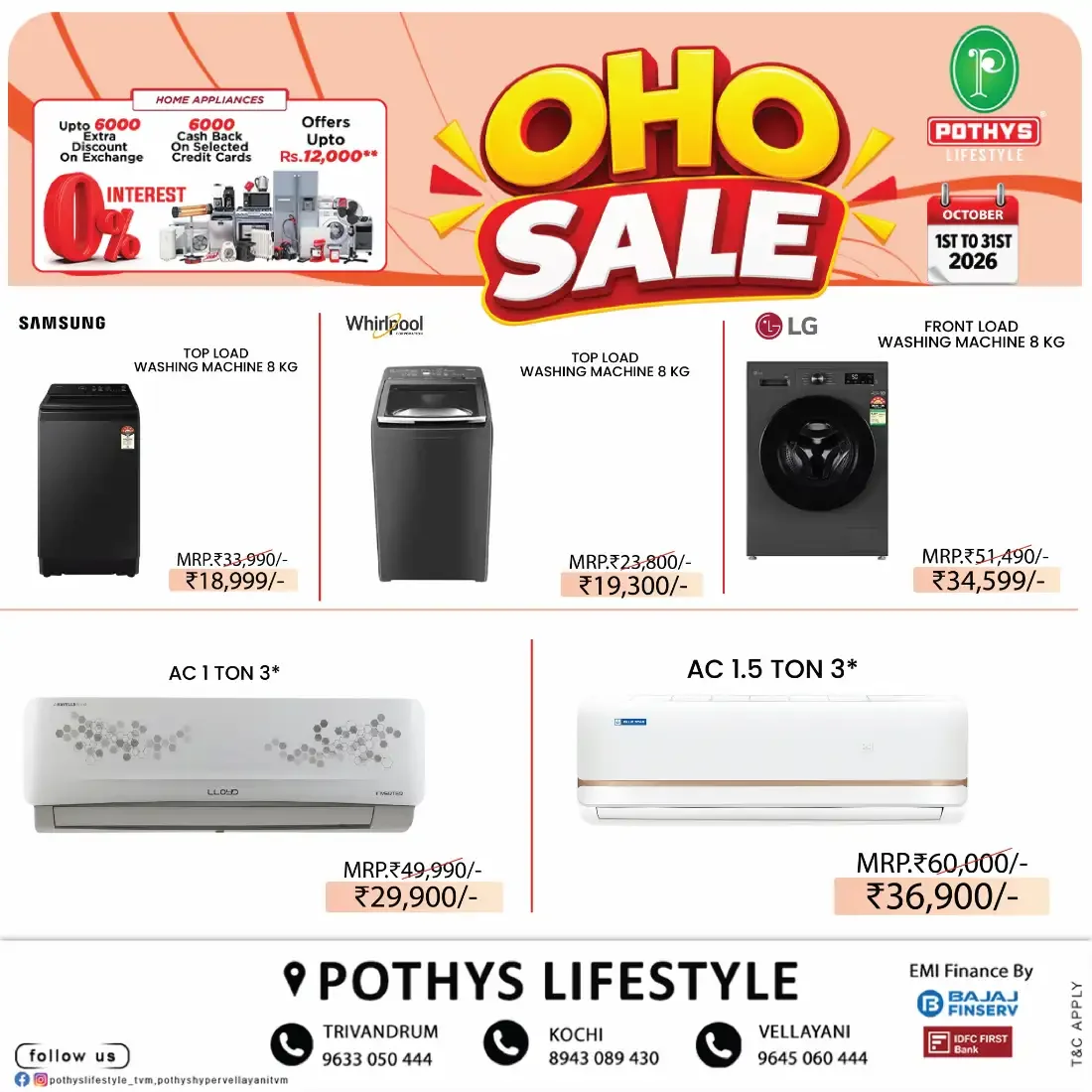 OHO Sale | Pothys Lifestyle Offers page 5