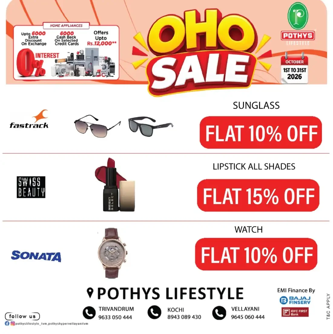 OHO Sale | Pothys Lifestyle Offers page 7