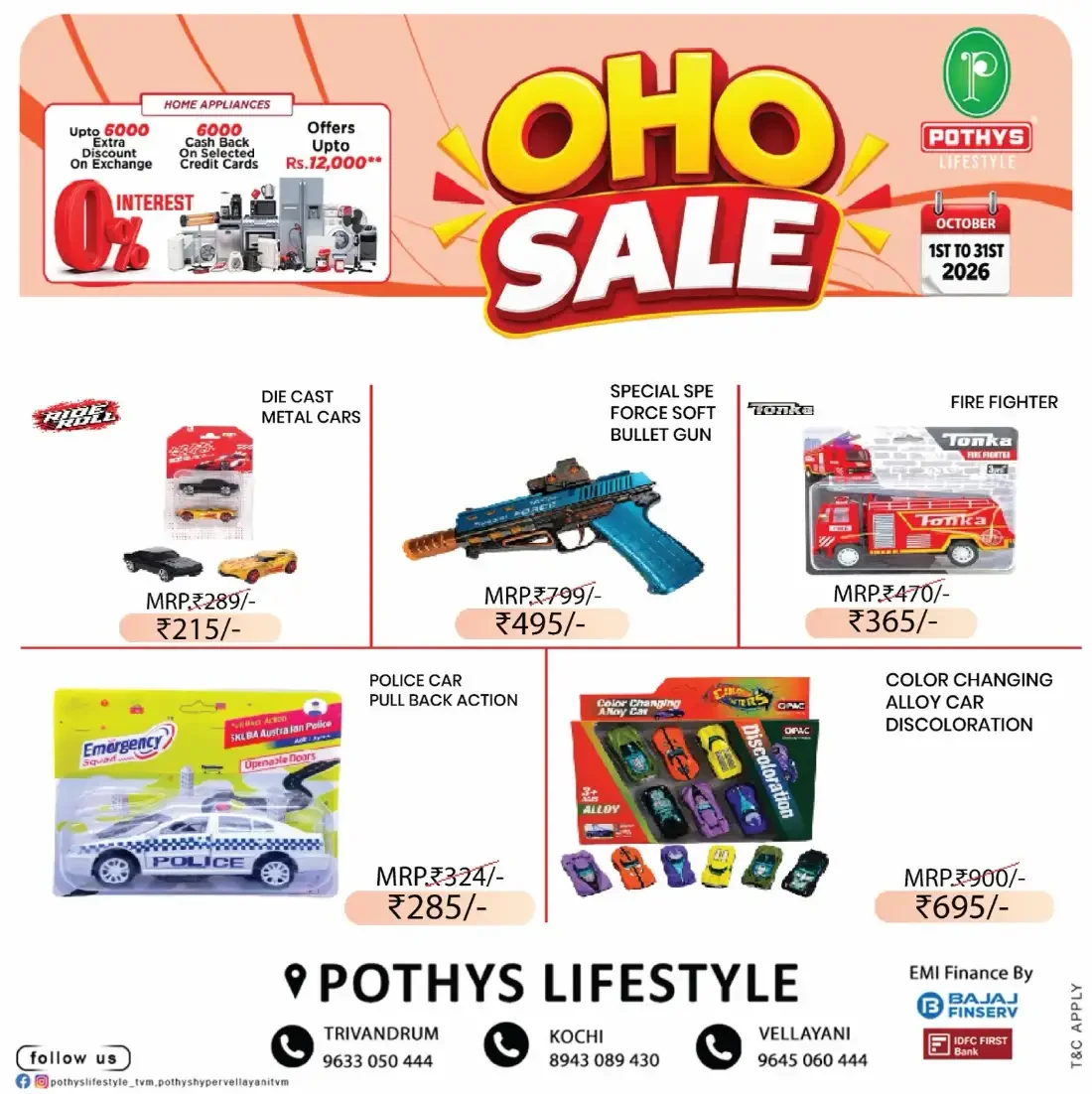 OHO Sale | Pothys Lifestyle Offers page 8