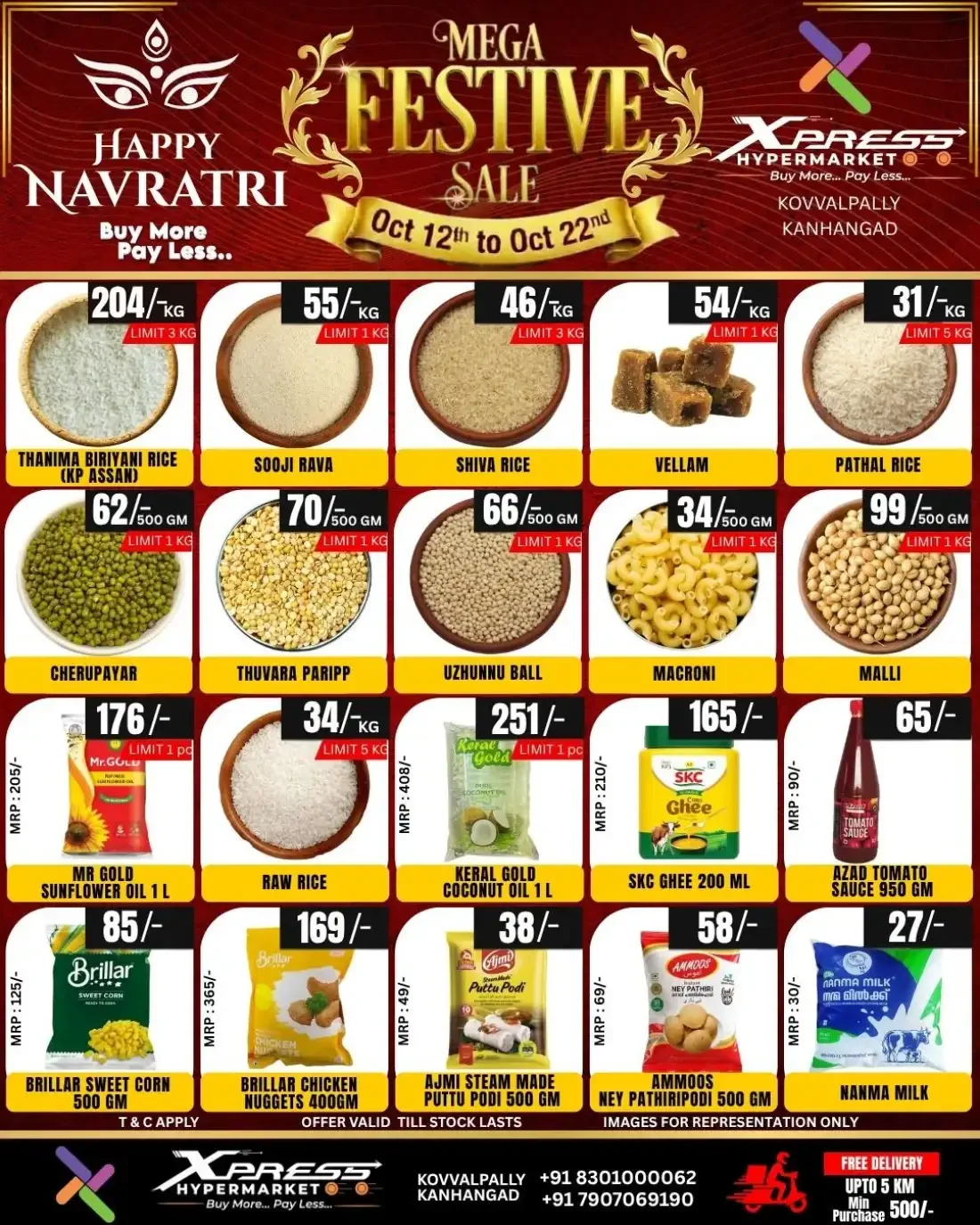 Mega Festive Sale | Xpress Hypermarket Kanhangad page 1