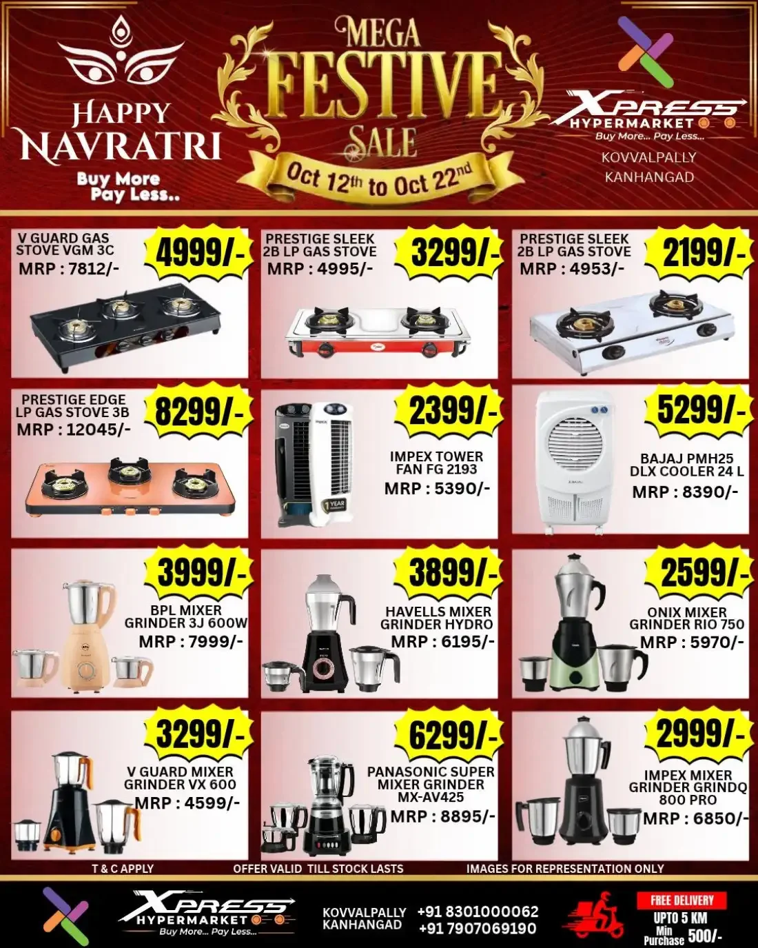 Mega Festive Sale | Xpress Hypermarket Kanhangad page 4