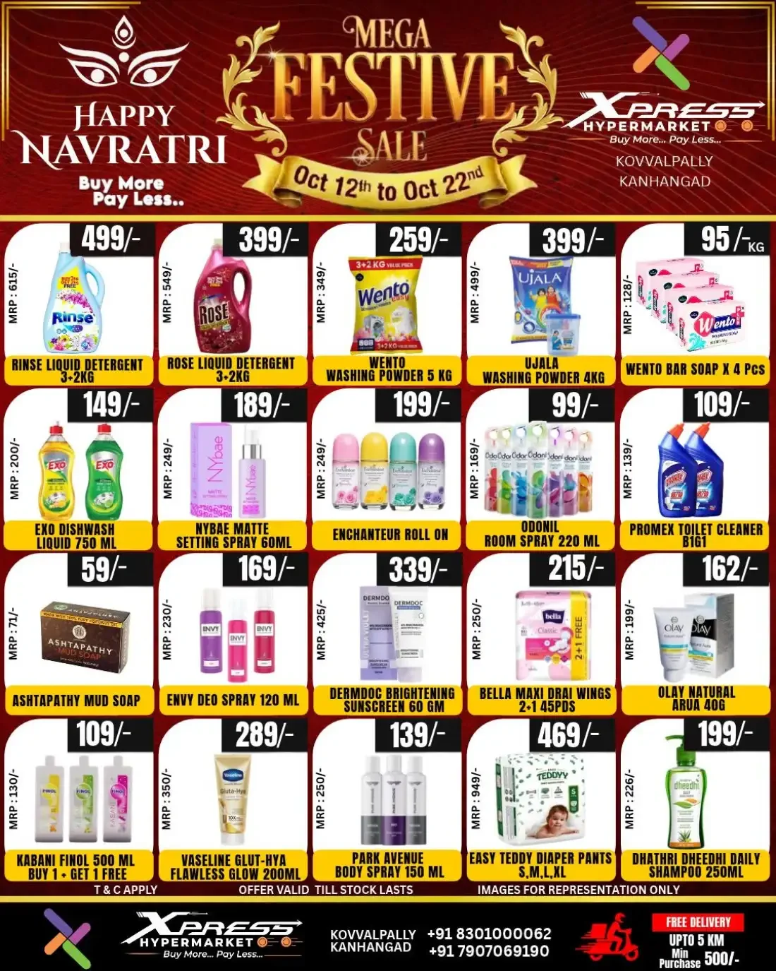Mega Festive Sale | Xpress Hypermarket Kanhangad page 5
