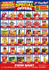 Wednesday offer flyer cover