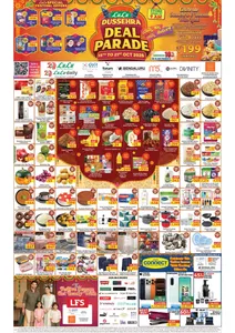 Dussehra Deal Parade | LuLu Bangalore Offers flyer cover