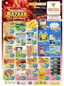 Barka Discount Bazaar | Mark & Save Barka Offers flyer cover