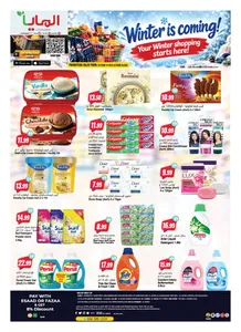 Winter Is Coming | Al Maya Supermarket Offers flyer cover