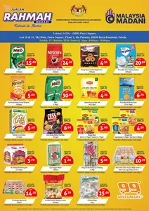 Jualan Rahmah Madani | 99 Speedmart Sabah Promotions flyer cover