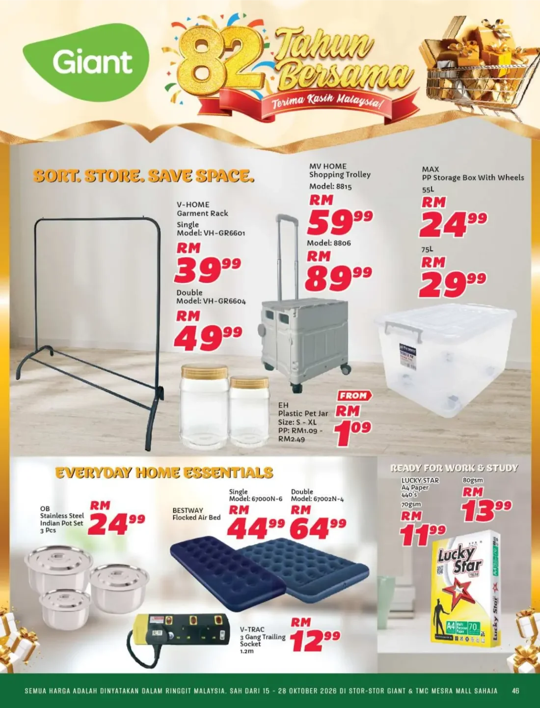 Ulang Tahun 82 Giant | Giant Malaysia Promotions page 46
