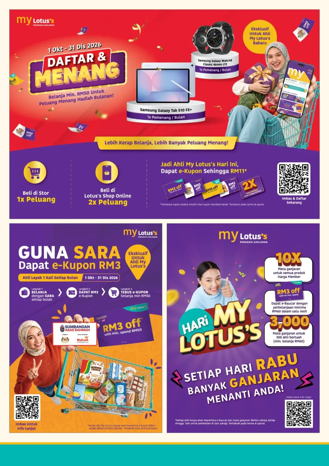 Poket Lega Hati Tenang | Lotus's Malaysia Promotions page 11