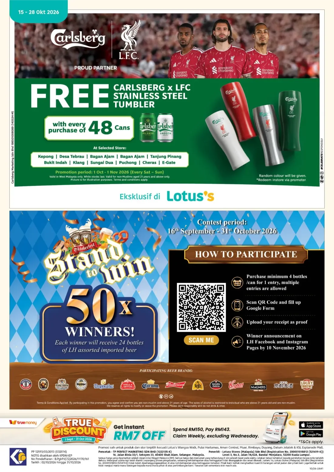 Poket Lega Hati Tenang | Lotus's Malaysia Promotions page 16