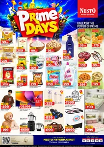 Prime Days | Nesto Thrissur Offers flyer cover