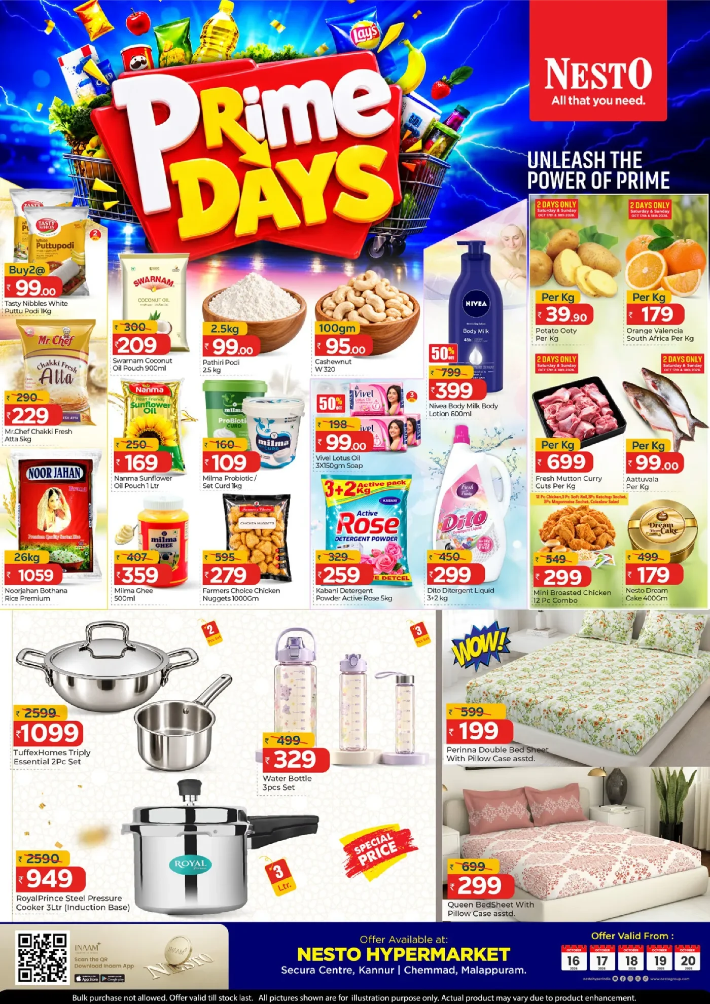 Prime Days Deals at Nesto Secura Centre - Kannur page 1