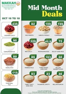 Mid Month Deals | Makkah Hypermarket Kannur flyer cover
