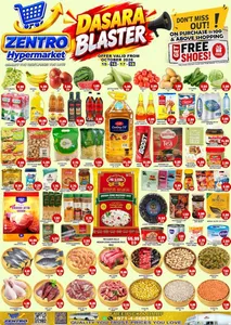 Dasara Blaster Offers | Zentro Hypermarket flyer cover