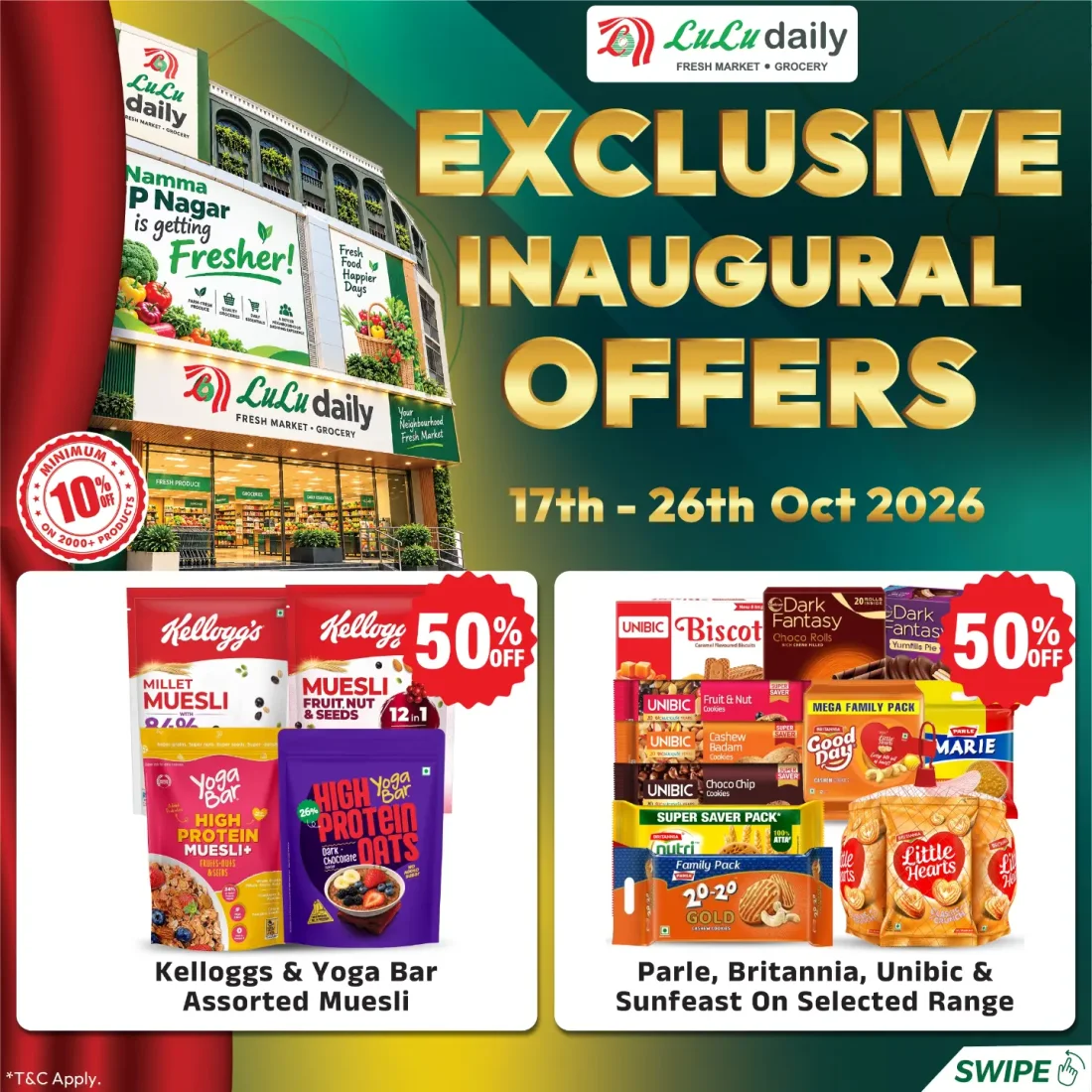 Inaugural Offers | LuLu Daily JP Nagar page 1