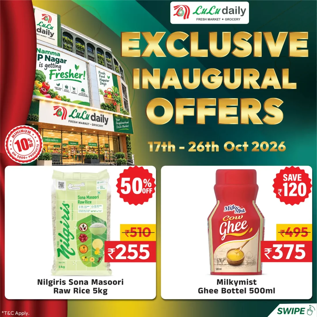 Inaugural Offers | LuLu Daily JP Nagar page 12