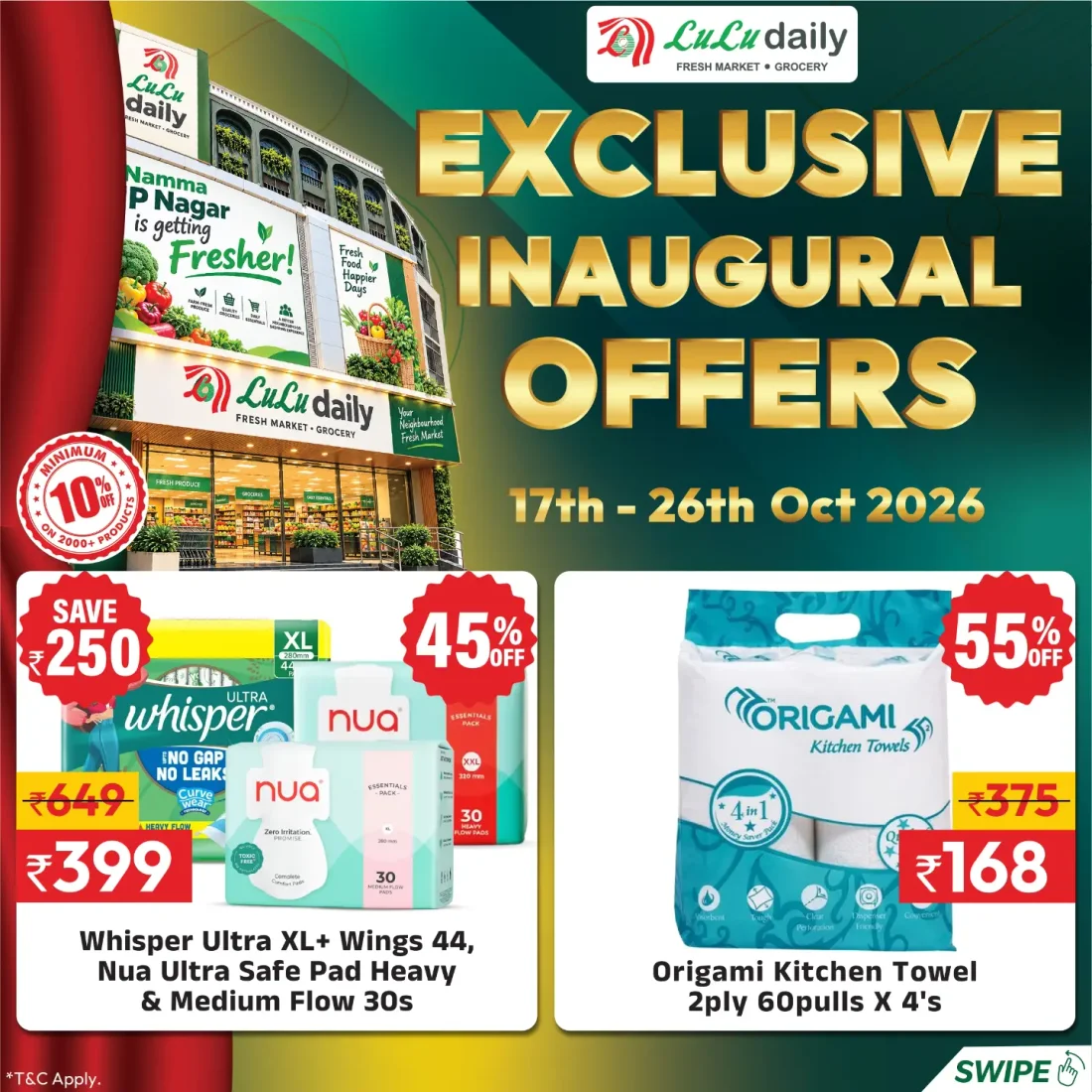 Inaugural Offers | LuLu Daily JP Nagar page 13