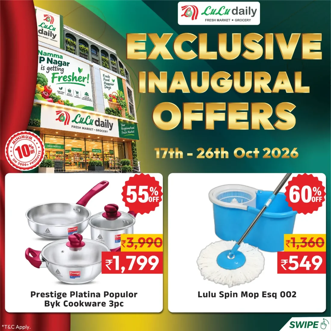 Inaugural Offers | LuLu Daily JP Nagar page 17