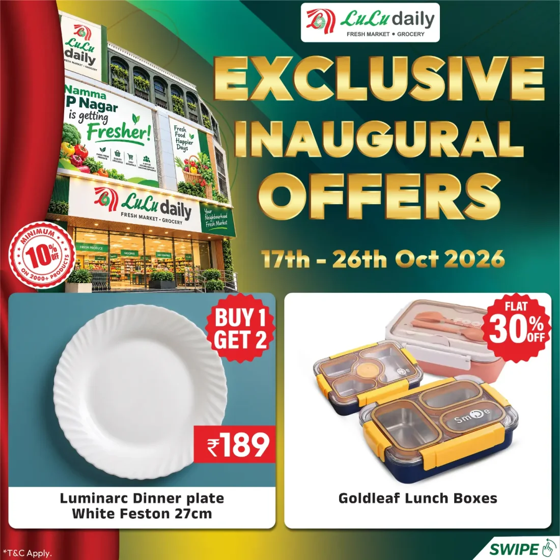Inaugural Offers | LuLu Daily JP Nagar page 18