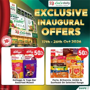 Inaugural Offers | LuLu Daily JP Nagar flyer cover