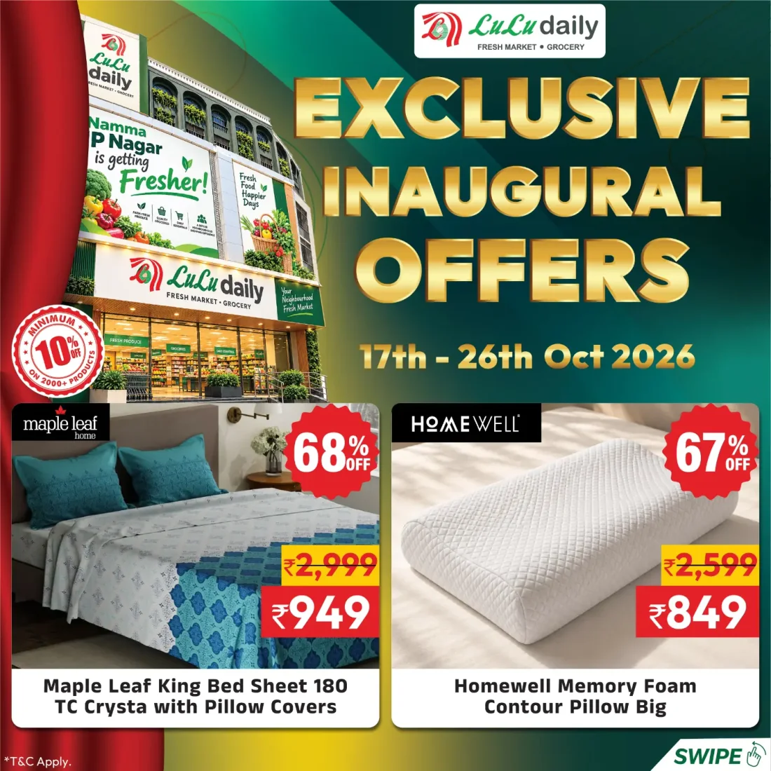 Inaugural Offers | LuLu Daily JP Nagar page 21