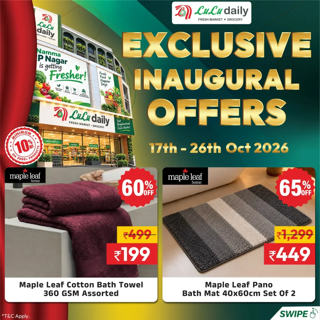 Inaugural Offers | LuLu Daily JP Nagar page 22