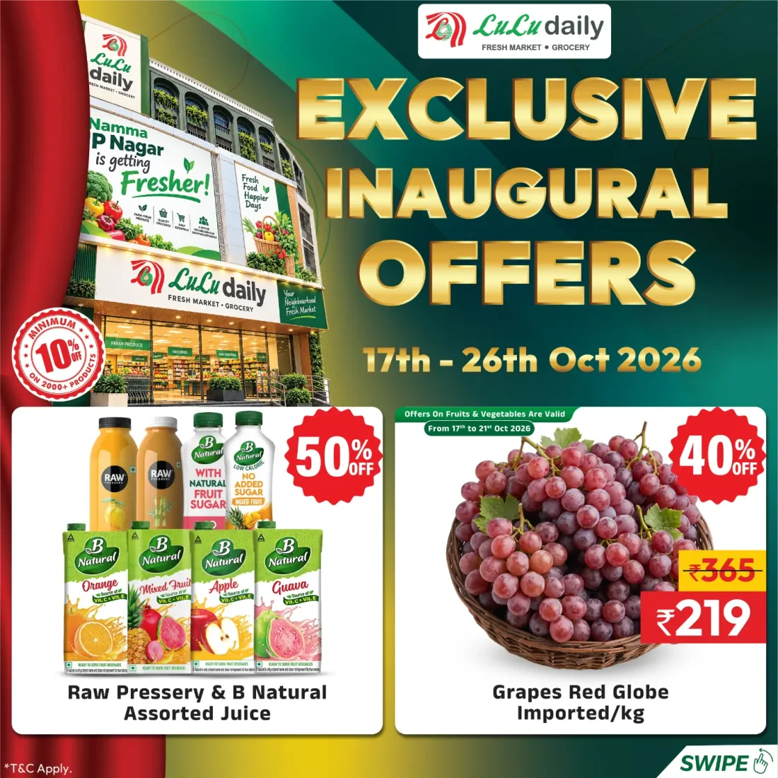 Inaugural Offers | LuLu Daily JP Nagar page 4