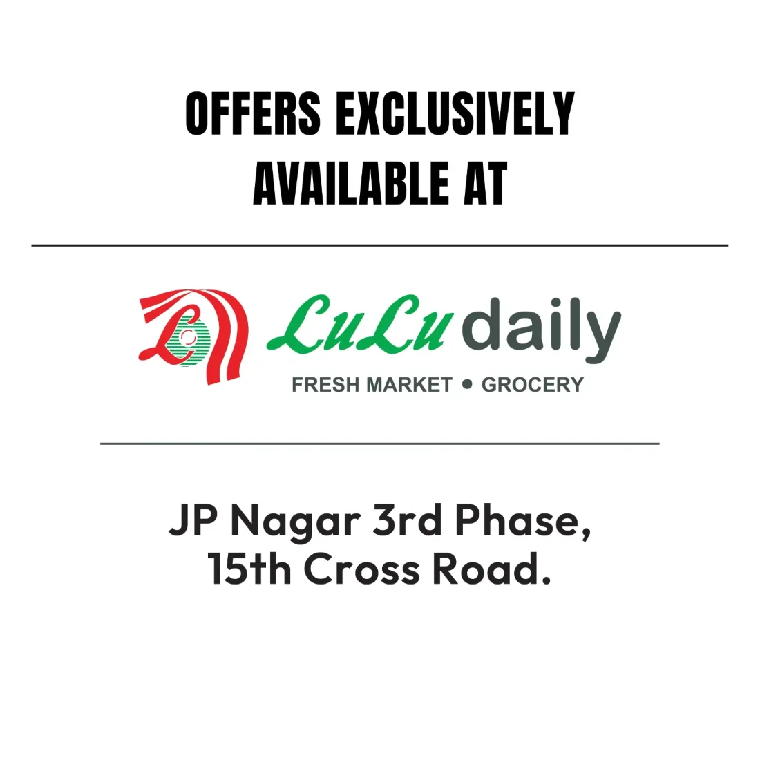 Inaugural Offers | LuLu Daily JP Nagar page 7