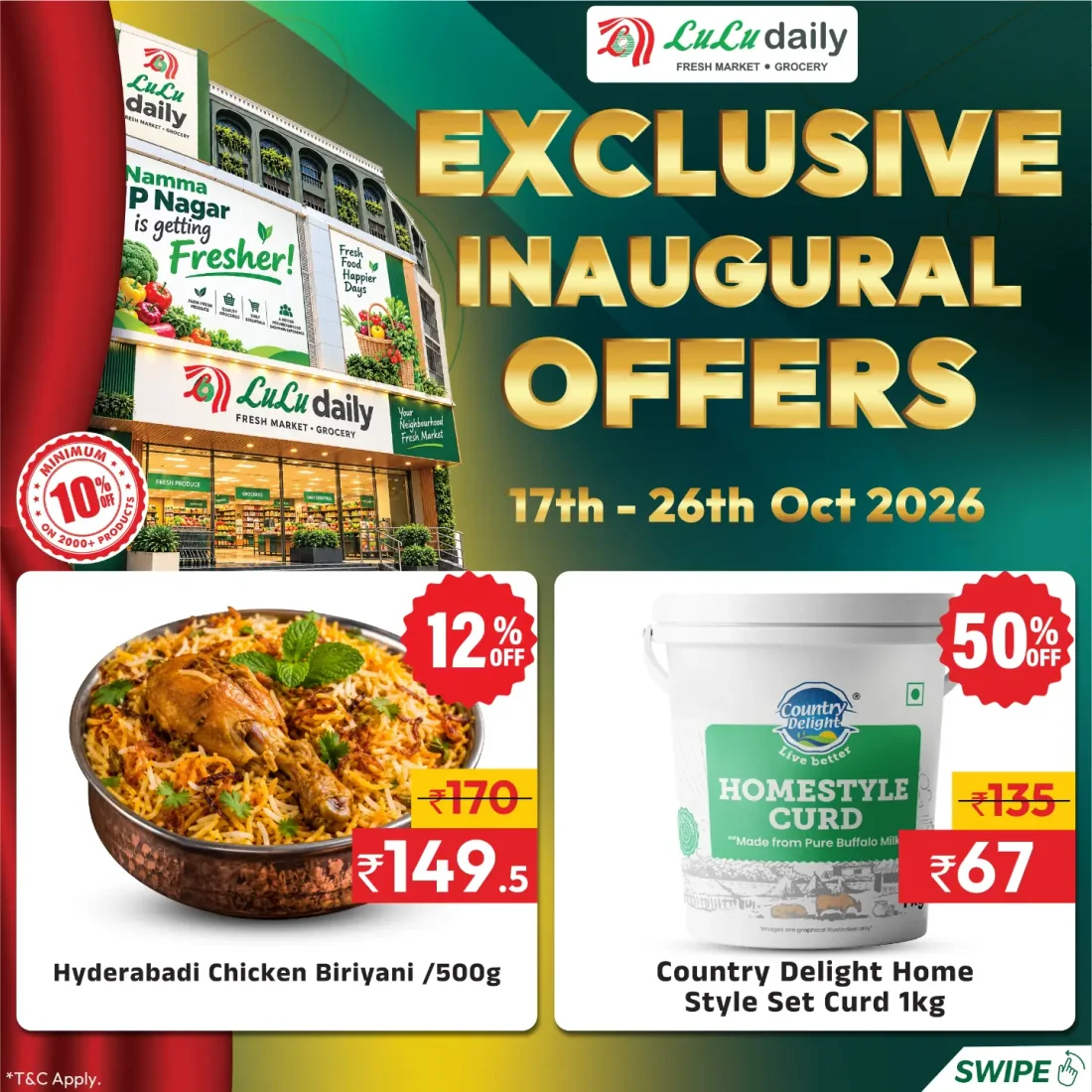 Inaugural Offers | LuLu Daily JP Nagar page 9