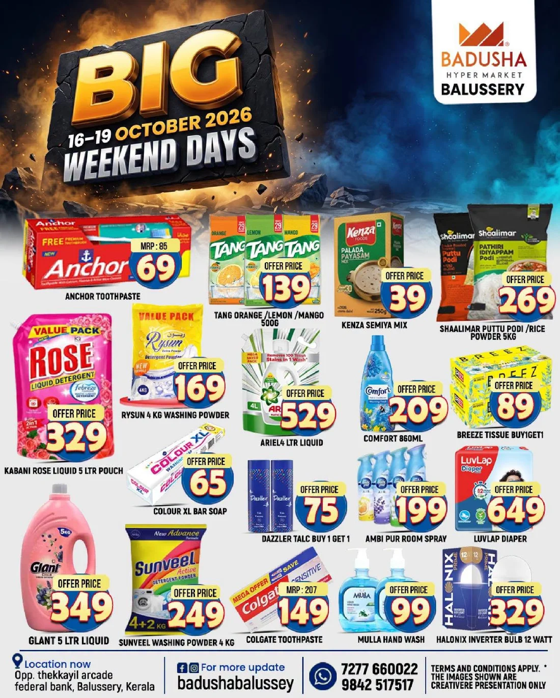 Big Weekend Days | Badusha Hyper Market Offers page 4