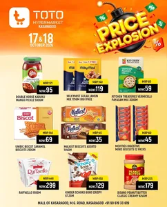 Price Explosion Deals | TOTO Hypermarket Kasaragod flyer cover