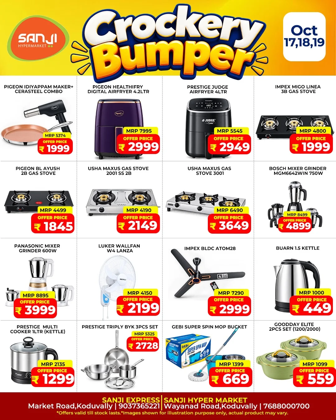 Crockery Bumper Deals | Sanji Hypermarket page 1