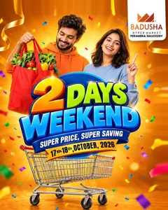 Weekend offer flyer cover