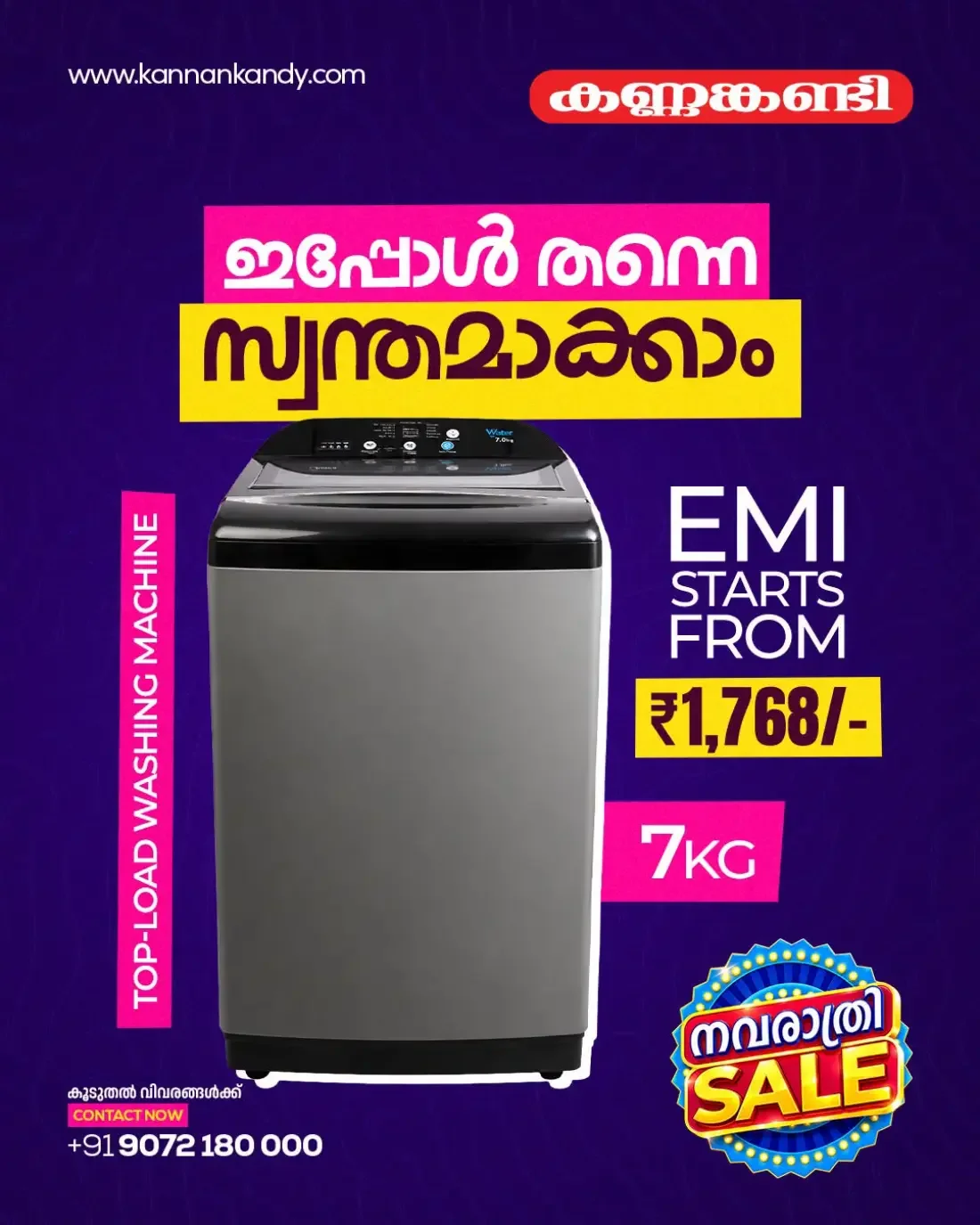 Navratri Sale Washing Machine Deals at Kannankandy page 6