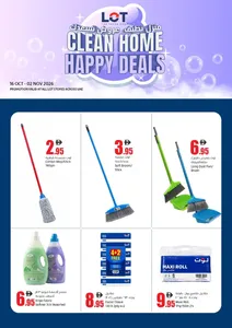 Clean Home Happy Deals | LOT UAE Offers flyer cover