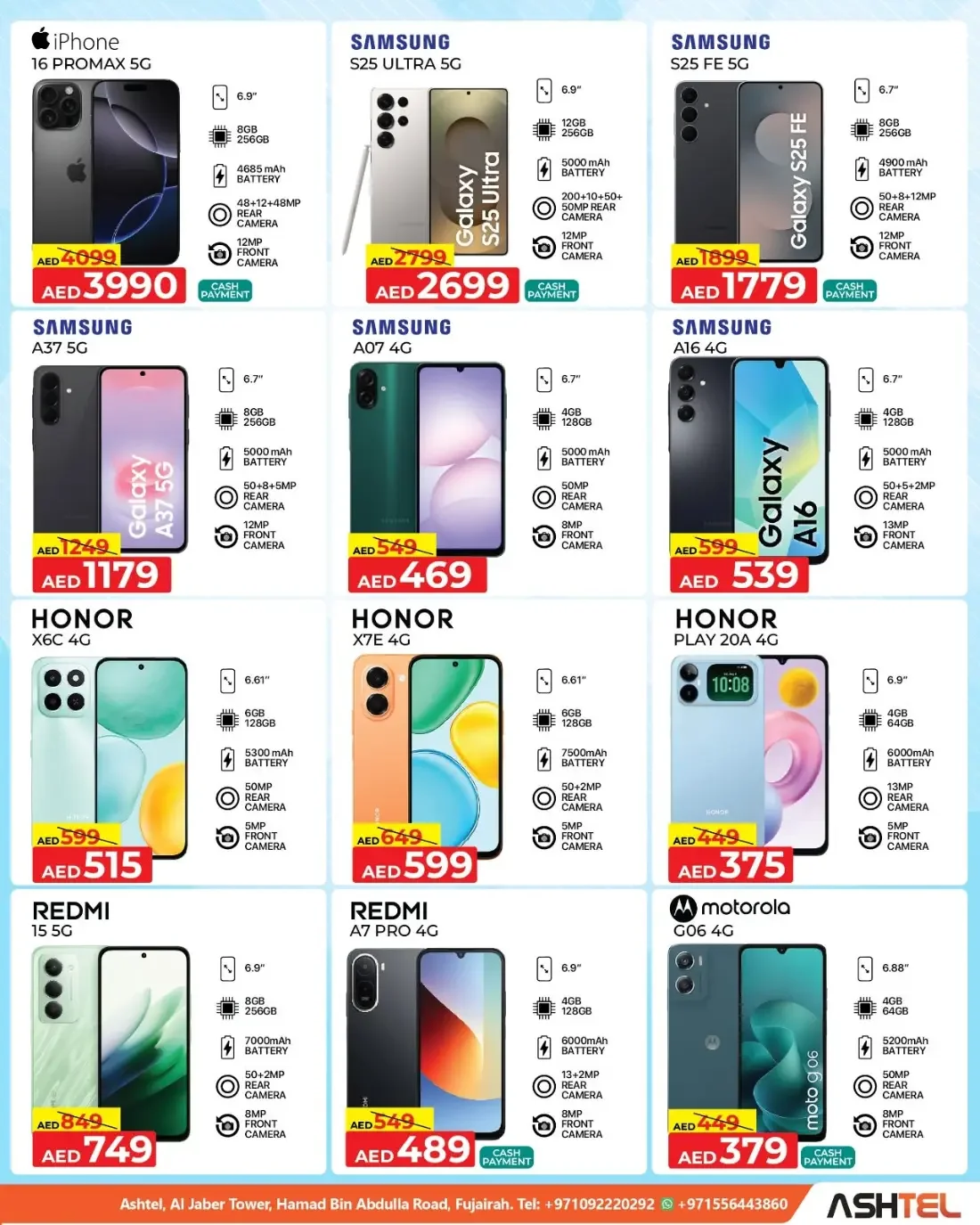 First Class Offer | Ashtel Mobile Fujairah page 2